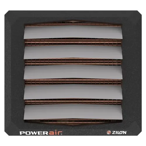 Тепловентилятор ZILON HB-20W, 26000Вт, черный, серый