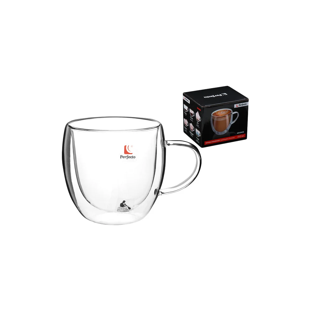 Стеклянная кружка PERFECTO LINEA Granos 30-002250
