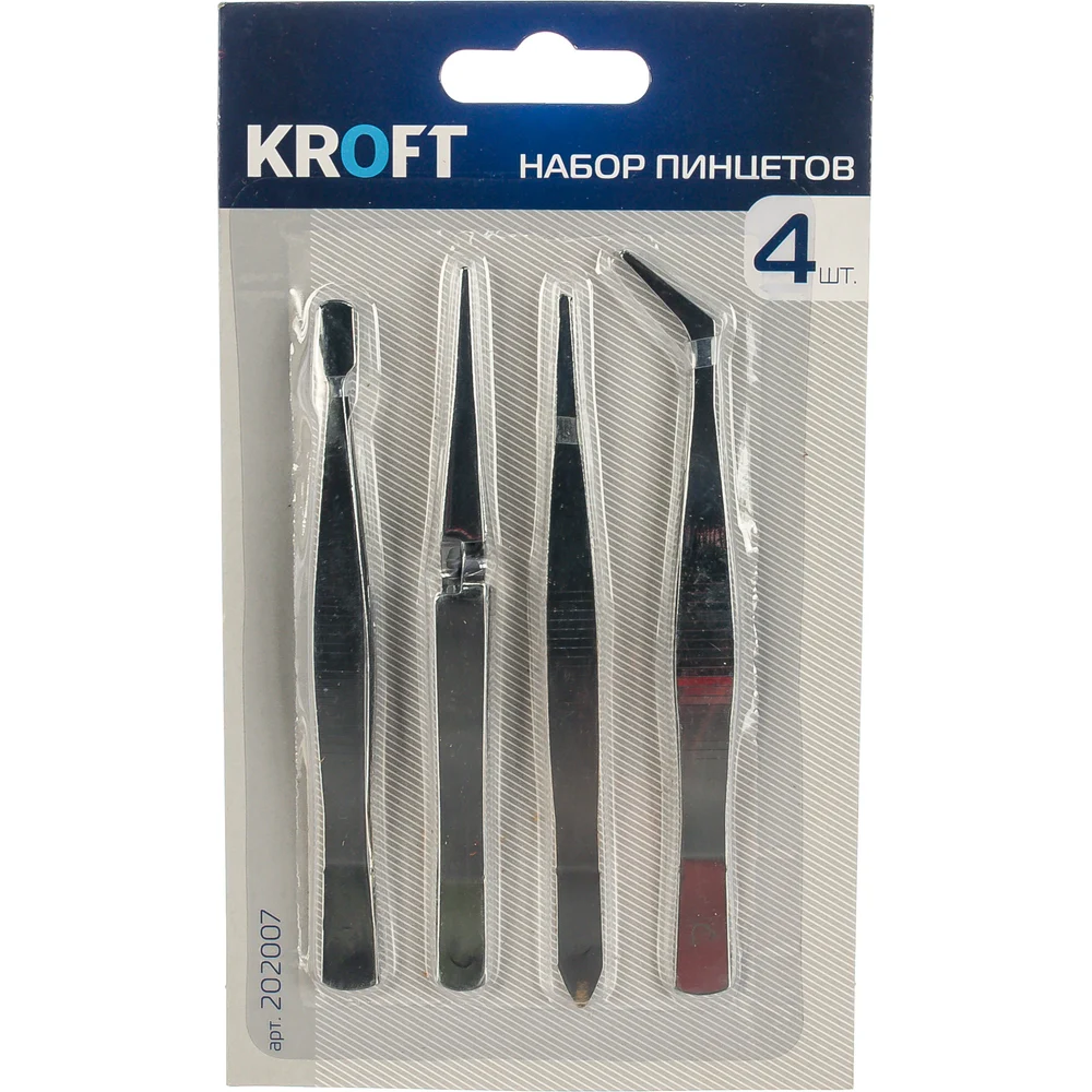 Набор пинцетов KROFT 202007
