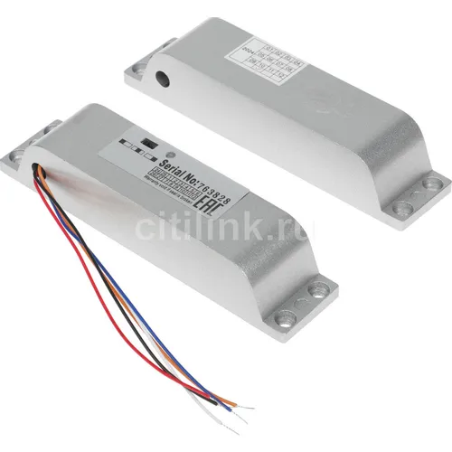 Замок электромагнитный FOX FX-M100B, серебристый