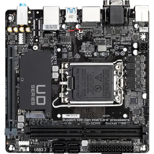 Материнская плата Gigabyte H610I, Socket LGA 1700, Intel H610, mini-ITX, Ret