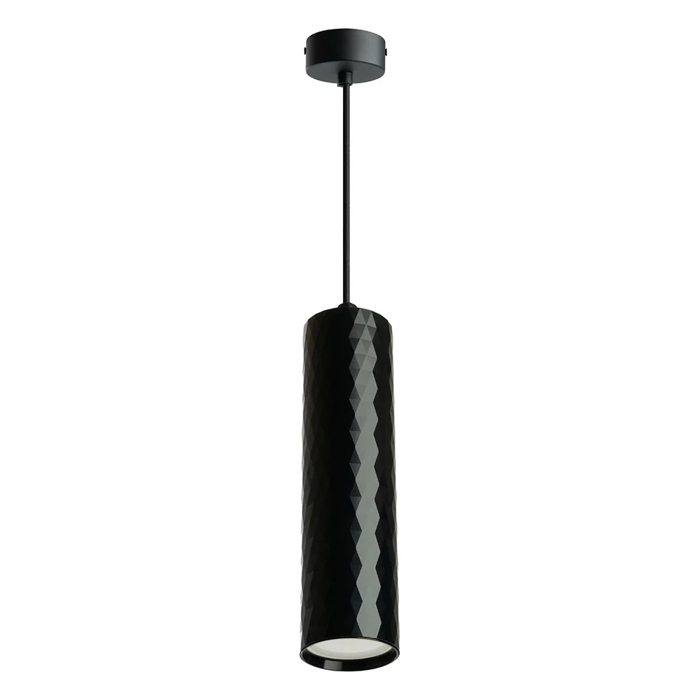 Потолочный светильник FERON ml1888 PRISM на подвесе mr16 35w, 230v, чёрный 55x200 48670