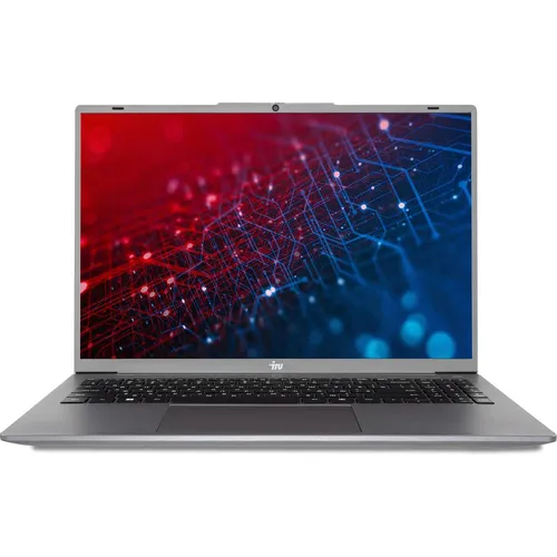 Ноутбук iRU Tactio 16ALB, 16", 2025, IPS, Intel Core i3 1215U 1.2ГГц, 6-ядерный, 16ГБ DDR4, 512ГБ SSD, Intel UHD Graphics, Windows 11 Pro, серый [2110203]