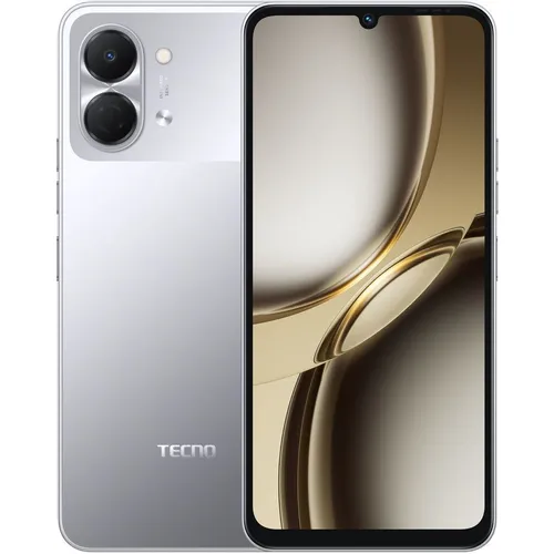 6.75" Смартфон TECNO Spark Go 3 4/64Gb, IPS, 90Гц, 5000мAч, серый
