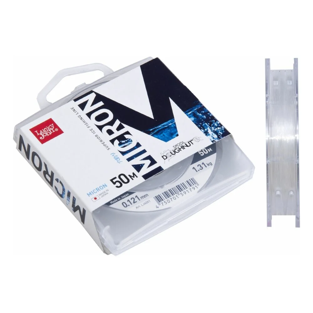 Зимняя монофильная леска Lucky John MICRON 050/012 LJ4001-012