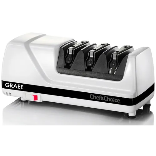 Точилка для ножей GRAEF CC150DE, электрическая, 75Вт, белый