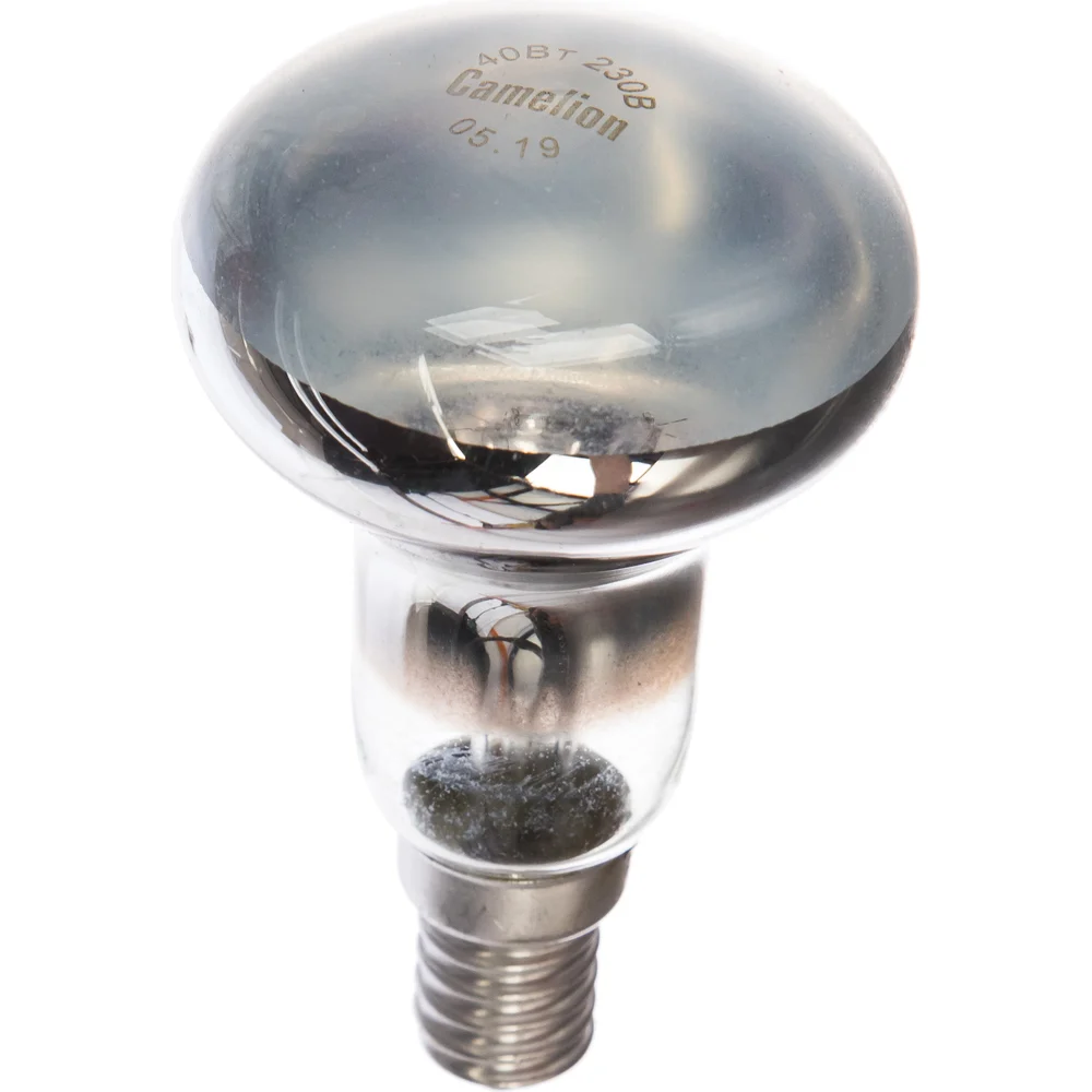 Зеркальная матовая лампа накаливания Camelion MIC 40/R50/FR/E14 12658