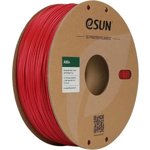 Пластик ESUN ABS+175R1 ABS+/ 1.75мм/ 1кг/ красный