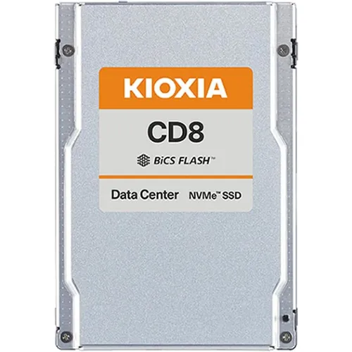 3.8ТБ Серверный SSD накопитель Toshiba CD8-R PCIe 4.0 x4, 2.5", TLC, DWPD - 1 [kcd8xrug3t84]