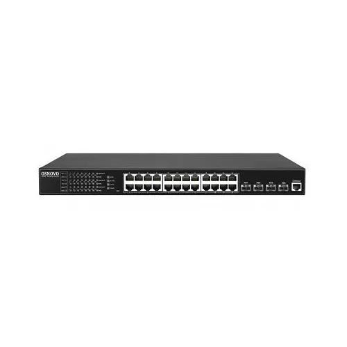 Коммутатор OSNOVO SW-24G4X-1L, управляемый