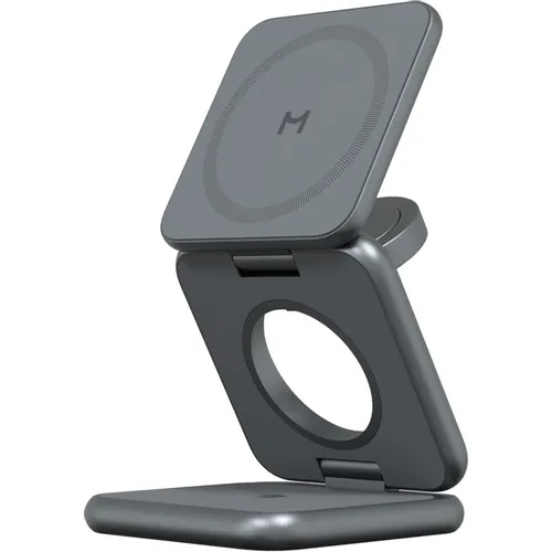 Беспроводное зарядное устройство MAGSSORY fold pro, USB-C, 23Вт, 3A, темно-синий [wch063m]