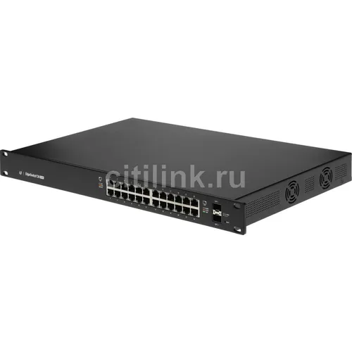 Коммутатор Ubiquiti EdgeSwitch ES-24-250W, управляемый