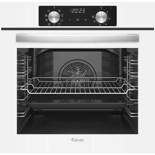 Духовой шкаф электрический Ardo BO39EW2, 76л, дверца с 3 стеклами, белый