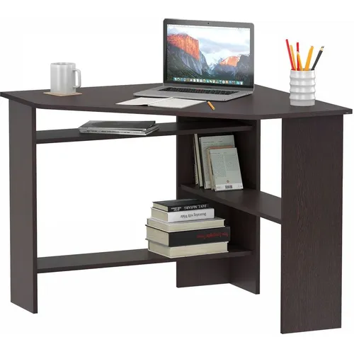Стол компьютерный Сокол КСТ-02, ЛДСП, венге