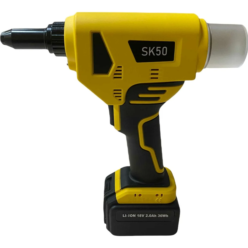 Аккумуляторный заклепочник для вытяжных заклепок SKytools SK50