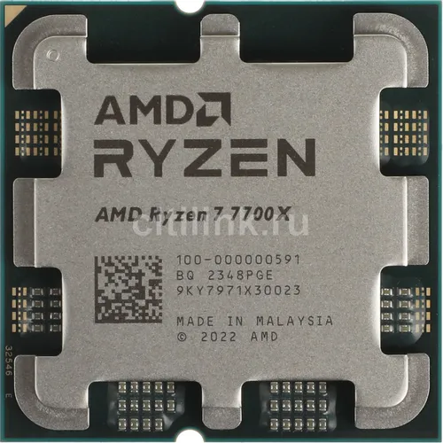 Процессор AMD Ryzen 7 7700X, AM5, OEM [100-000000591]