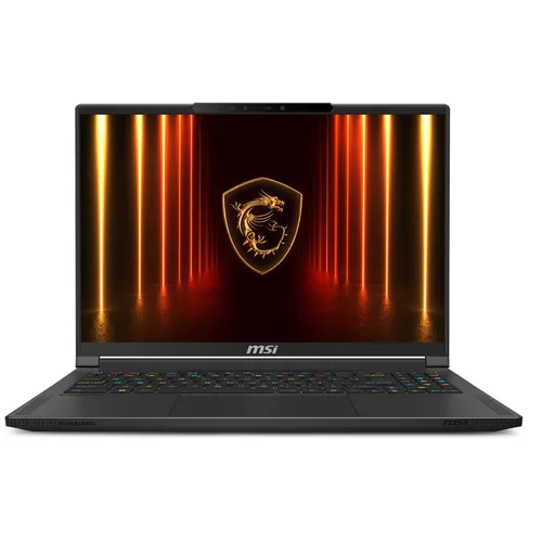 Ноутбук игровой MSI Stealth 16 AI A2HWFG-086XRU, 16", OLED, Intel Core Ultra 7 255H 2ГГц, 16-ядерный, 32ГБ DDR5, 1ТБ SSD, NVIDIA GeForce RTX 5060 для ноутбуков - 8 ГБ, TGP 95Вт, FreeDOS, черный [9s7-15f535-086]