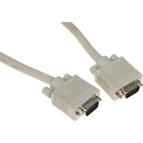 Кабель VGA VGA (m) - VGA (m), ферритовый фильтр , 1.8м, серый