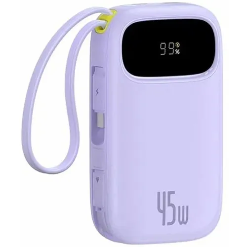 Внешний аккумулятор (Power Bank) BASEUS EnerFill FC31 Qpow 3, 20000мAч, фиолетовый [e0028d02]