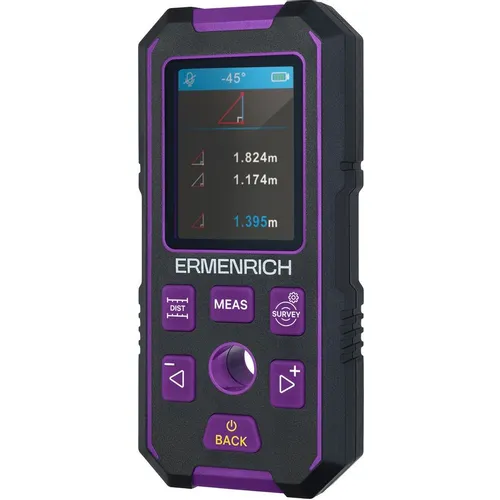 Детектор проводки ERMENRICH Ping SM90, глубина до: 12см, с автокалибровкой [83842]