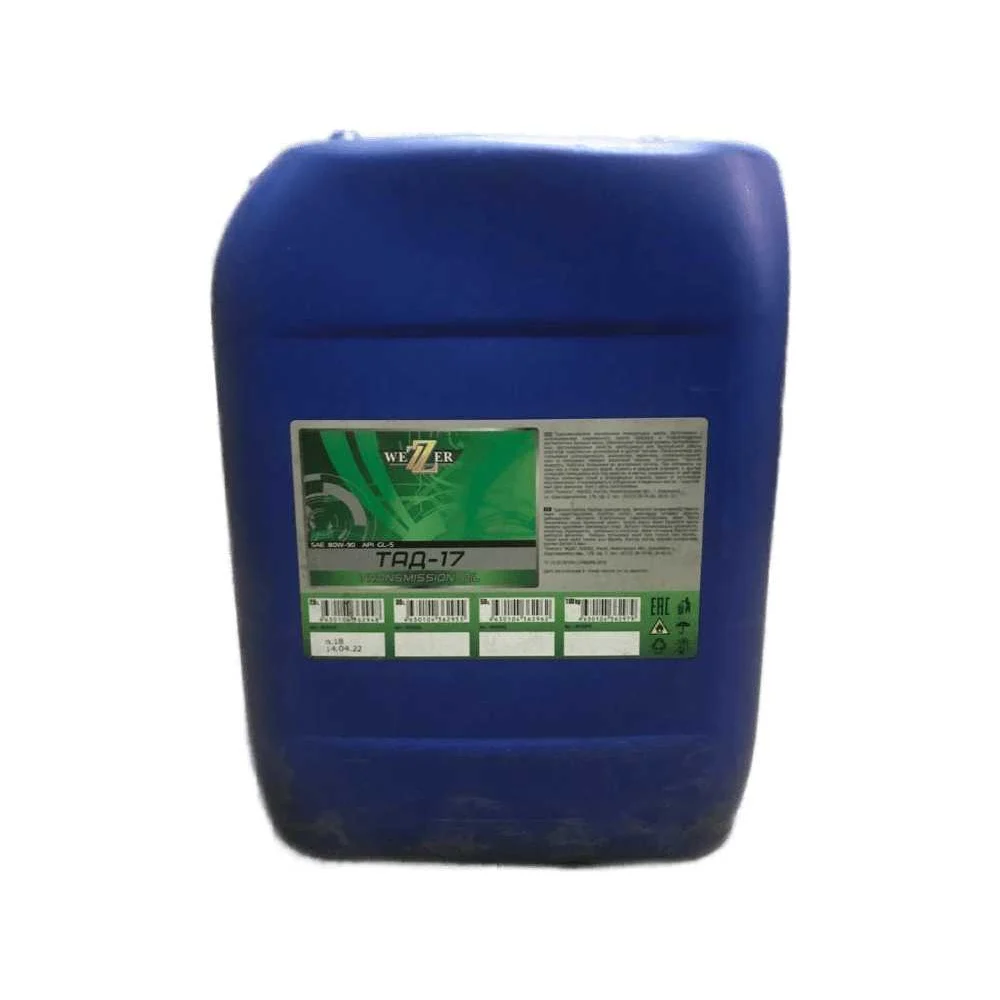 Масло WEZER тАД-17 SAE 80W-90 API GL-5 4632948