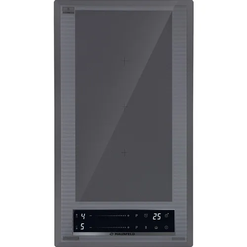 Индукционная варочная поверхность MAUNFELD CVI292S2FMDGR, конфорок: 2 шт., стеклокерамика, независимая, серый