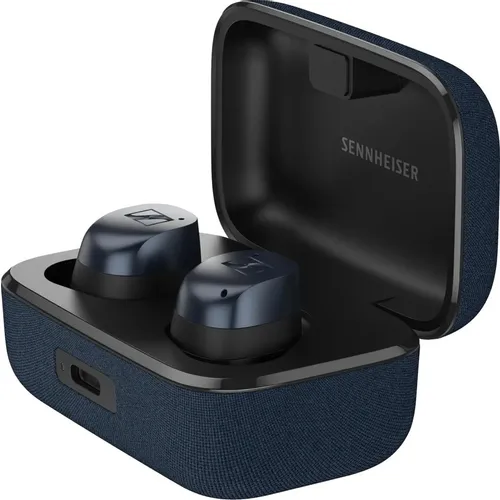 Наушники Sennheiser Momentum True Wireless 4, Bluetooth, внутриканальные, синий [700449 mtw4 denim blue]