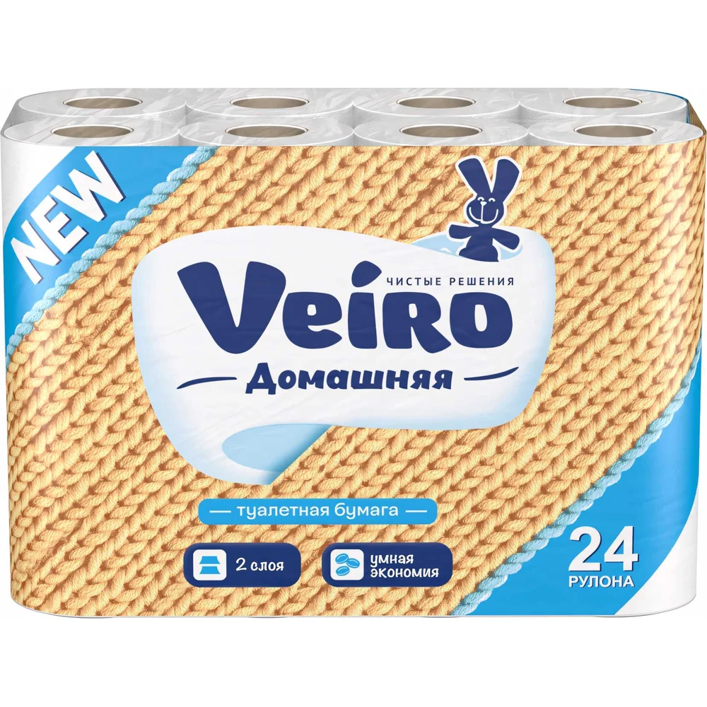 Ролевая бумага туалетная VEIRO Домашняя 1С224