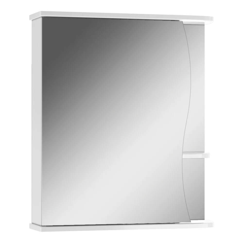 Шкаф-зеркало Айсберг Волна 1-60 DA1034HZ