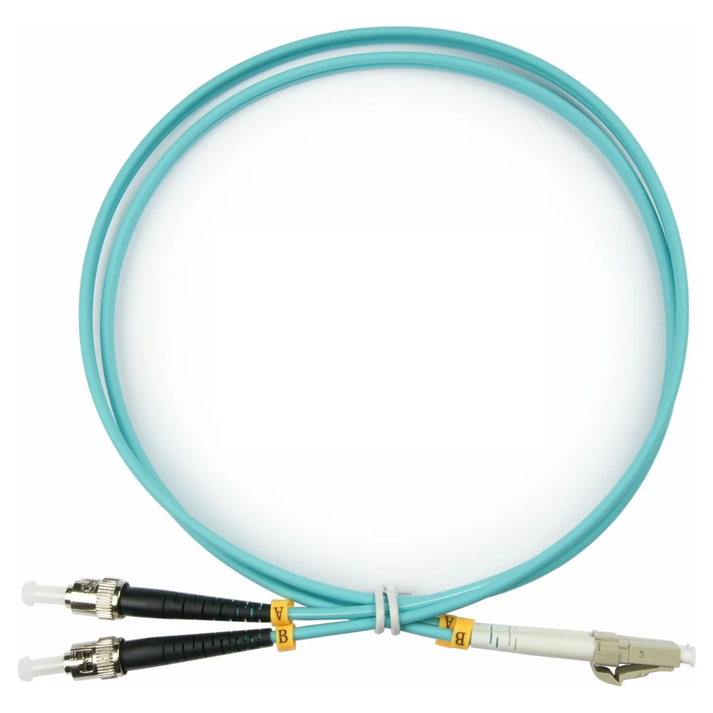 Дуплексный оптический патч-корд TopLan DPC-TOP-OM3-LC/P-ST/P-2.0