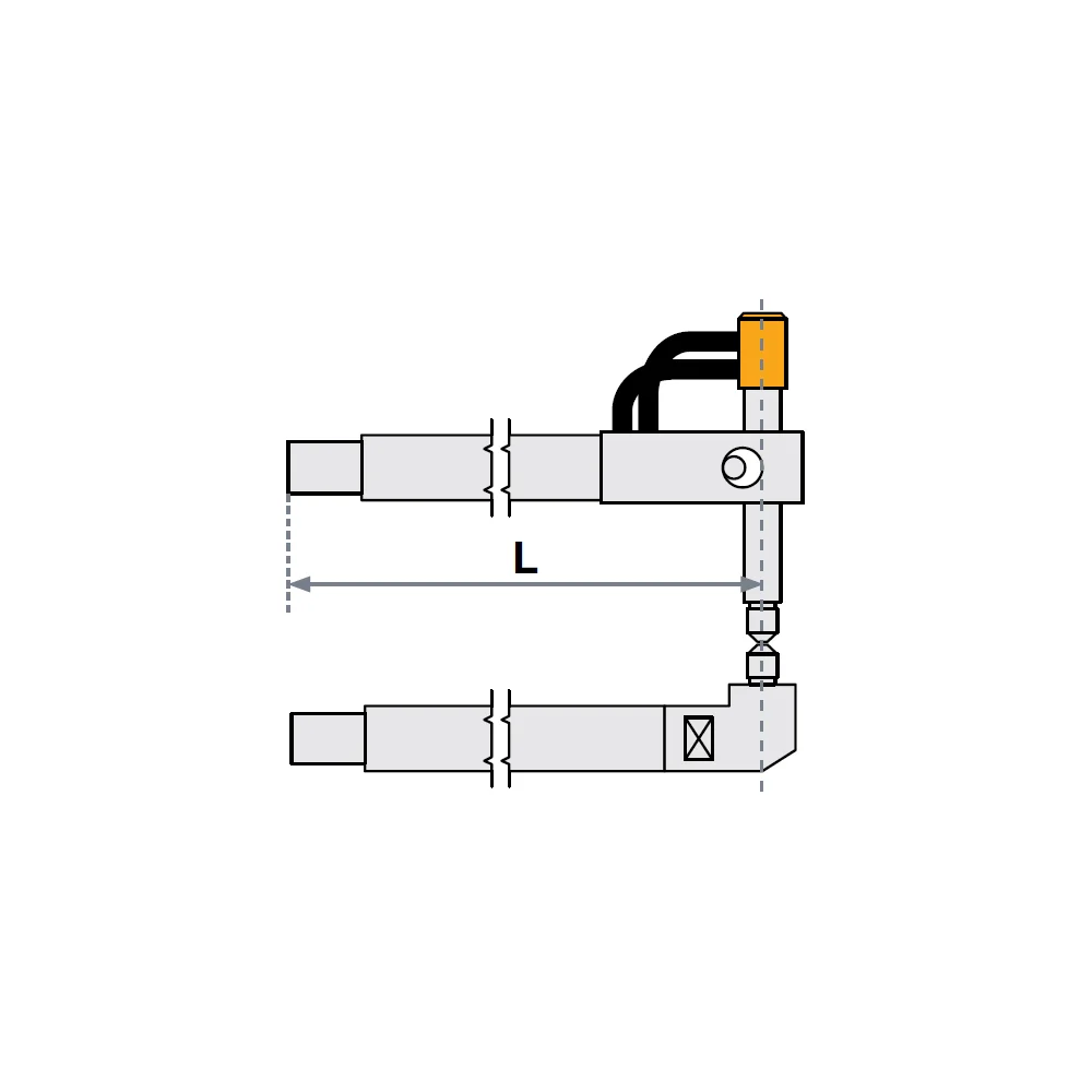 Прямое верхнее плечо для серии SG 4-6 FUBAG 38922