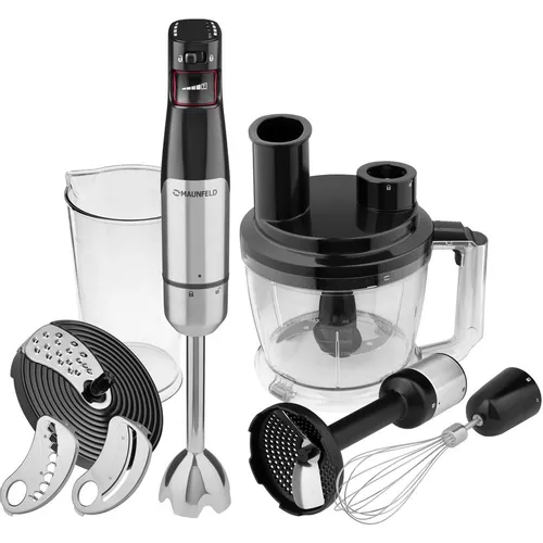 Блендер MAUNFELD MF-123SB PRO, погружной, черный