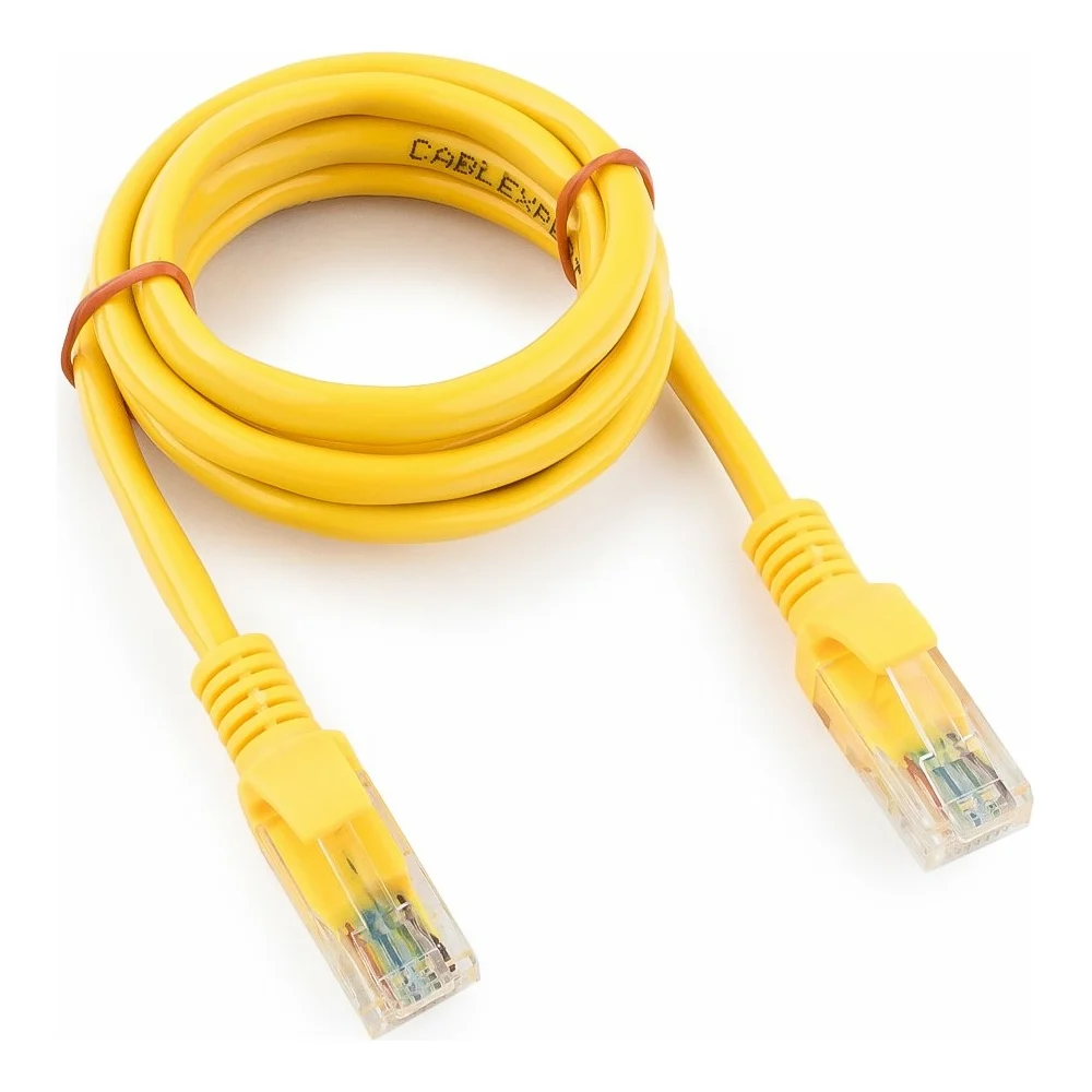 Литой многожильный патч-корд Cablexpert UTP PP12-1M/Y