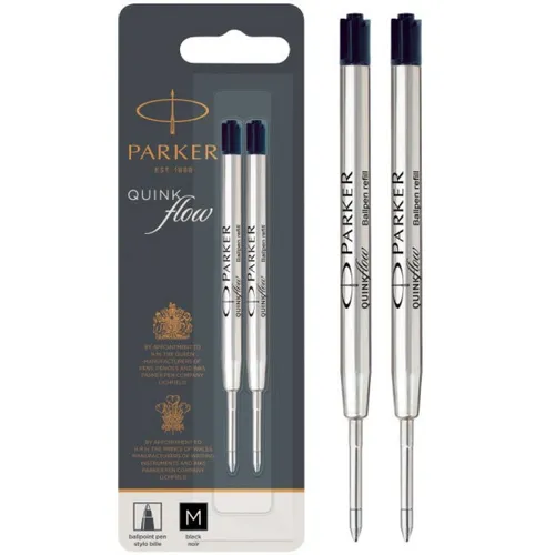 Стержень шариковый Parker Z08 средний (M) 1мм цвет чернил: черный, блистер (2шт) [1950372]