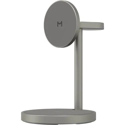 Беспроводное зарядное устройство MAGSSORY WCH012, USB-C, USB-C, 25Вт, 3A, титановый