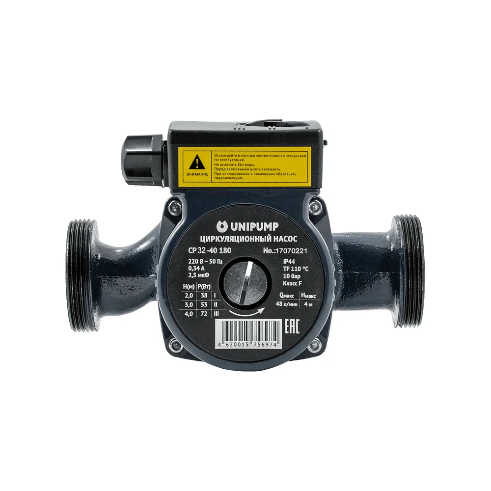 Циркуляционный насос UNIPUMP CP 32-40 180 38835