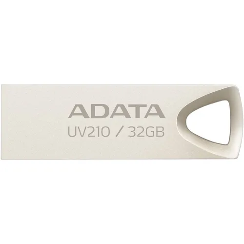 Флешка USB A-Data UV210 32ГБ, USB2.0, золотистый [auv210-32g-rgd]