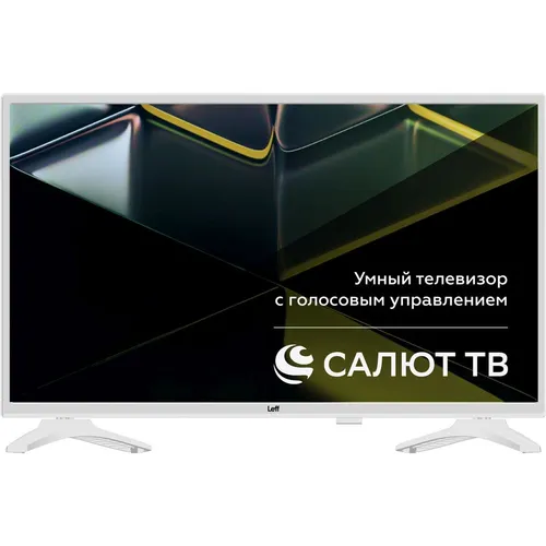 43" Телевизор LEFF 43F691T FULL HD, СМАРТ ТВ, Салют ТВ, белый