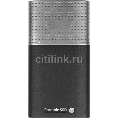 128ГБ Внешний диск SSD NETAC Z9 NT01Z9-128G-32BK, USB-C, запись - 480МБ/с, чтение - 550МБ/с, черный