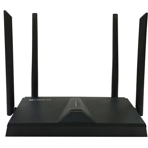 Wi-Fi роутер ORIGO OWR1830AXG, Wi-Fi 5, AX1800, 2.4/5ГГц, 3 LAN, черный [owr1830axg/a1a]