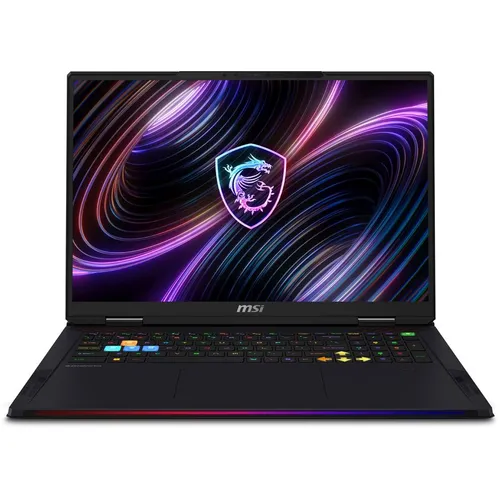 Ноутбук игровой MSI Raider 18 Max HX A2WI-1048RU, 18", IPS, Intel Core Ultra 9 290HX Plus 2.7ГГц, 24-ядерный, 32ГБ DDR5, 2ТБ SSD, NVIDIA GeForce RTX 5080 для ноутбуков - 16 ГБ, TGP 175Вт, Windows 11 Home, черный [9s7-182462-1048]