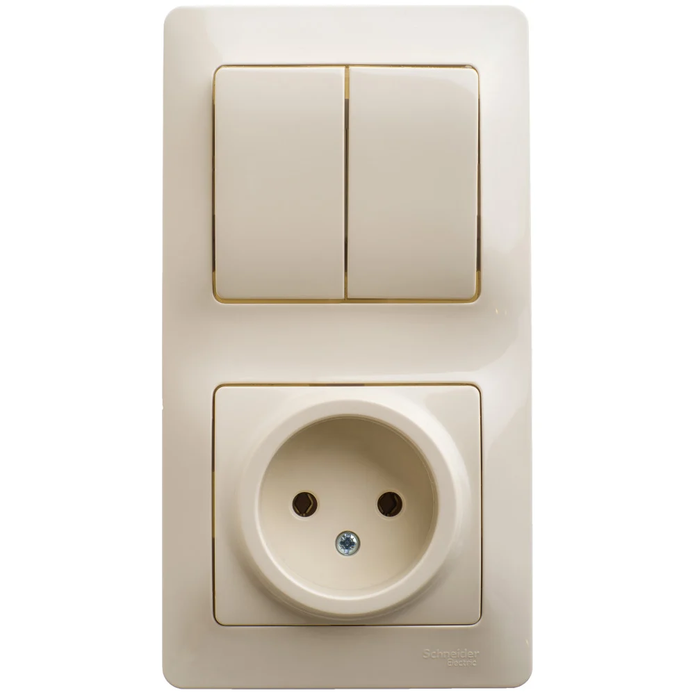 Комбинированный блок Systeme Electric GLOSSA GSL000272