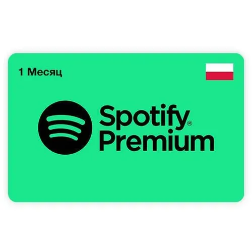 Подписка Spotify Premium 1мес. Poland