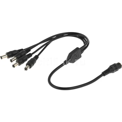 Разветвитель DC Falcon Eye W-SP1-4H, 0.4м черный