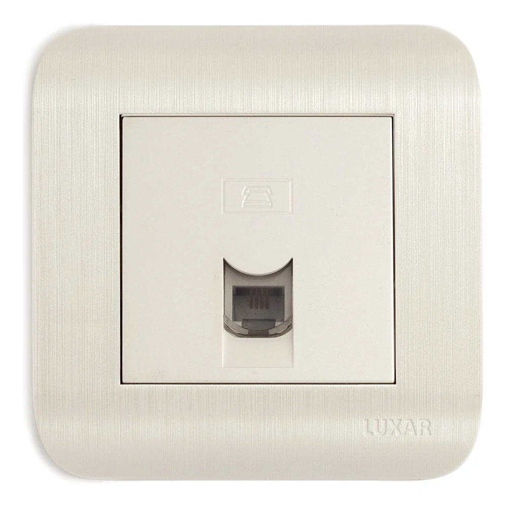Телефонная розетка Luxar Deco 4606400620419