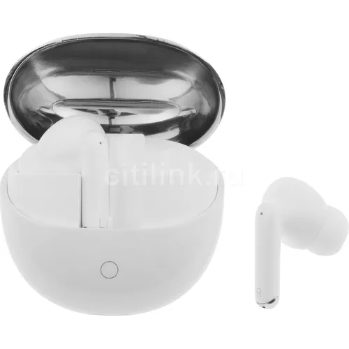 Наушники Deppa Air Joy, Bluetooth, вкладыши, белый [44310]