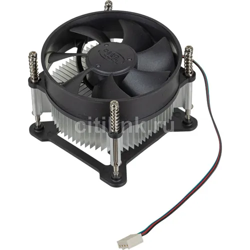 Устройство охлаждения (кулер) DeepCool CK-11508 PWM, 4-pin, 92мм, черный, retail [dp-icas-ck11508-p]
