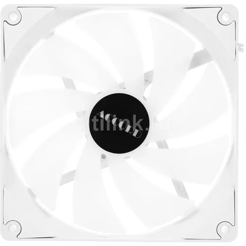 Вентилятор Accord ACC-C14 140мм, 3-pin, 1200об/мин, 24.9 дБ, ARGB, белый, brown box [acc-c14 argb white]