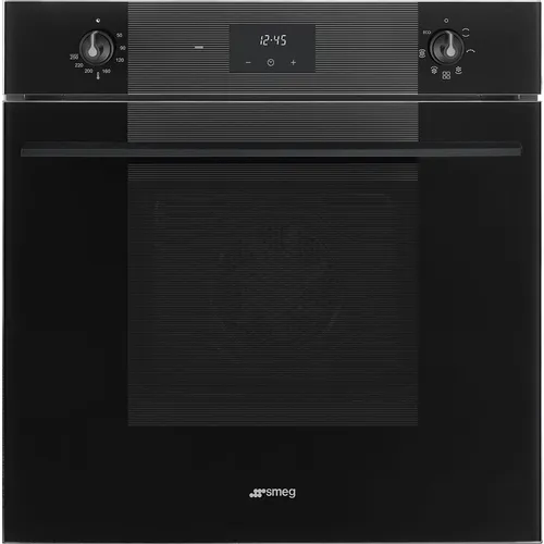 Духовой шкаф электрический SMEG Linea SF6100VB3, 70л, дверца с 3 стеклами, черный