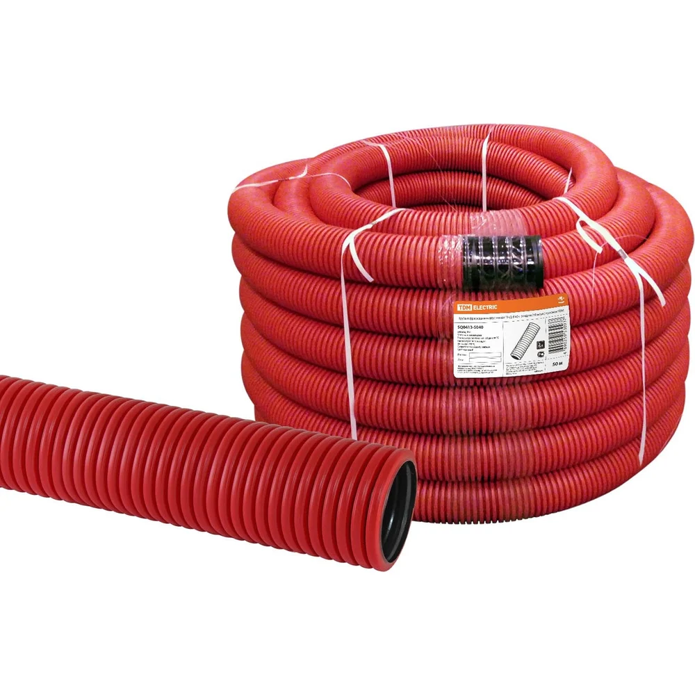 Двустенная гофрированная труба TDM ELECTRIC SQ0413-5040